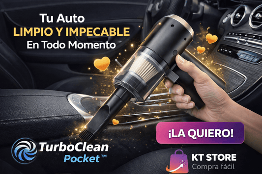 Mini Aspiradora Portátil 3 en 1 para Auto y Hogar