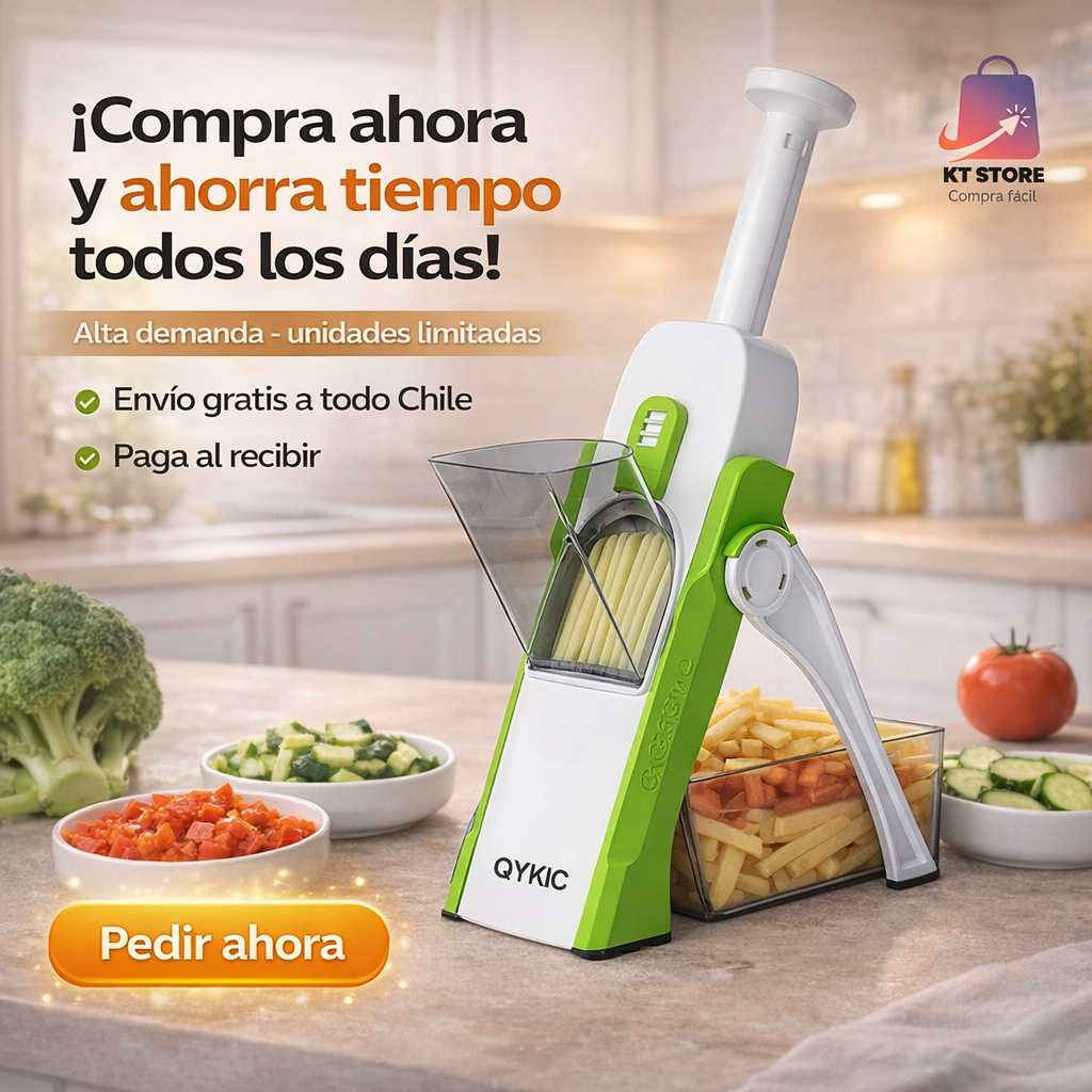 Cortadora de Verduras 3 en 1