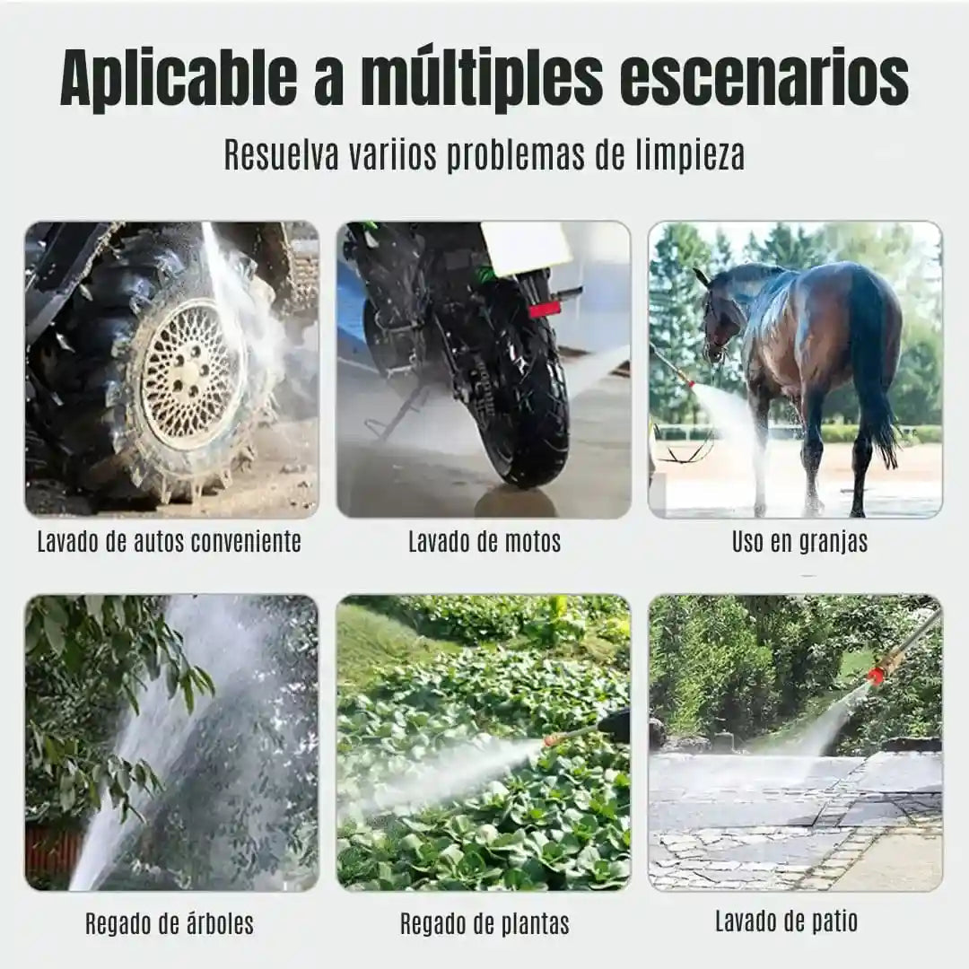 Hidrolavadora Portátil Inalámbrica