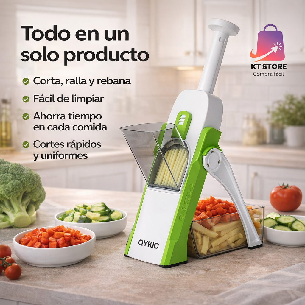 Cortadora de Verduras 3 en 1